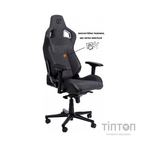 Крісло ігрове GT Racer X-8005 Dark Gray/Black