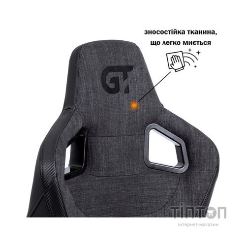 Крісло ігрове GT Racer X-8005 Dark Gray/Black