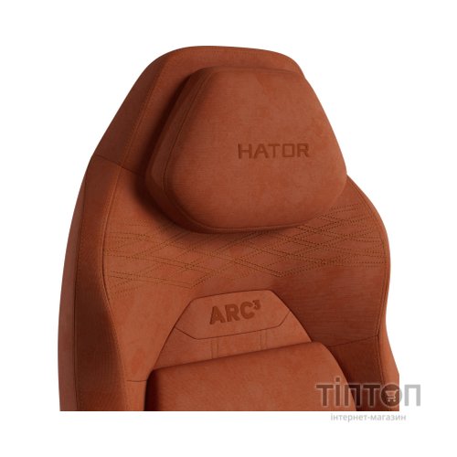 Крісло ігрове Hator Arc 3 L Velour Orange (HTC3449L)