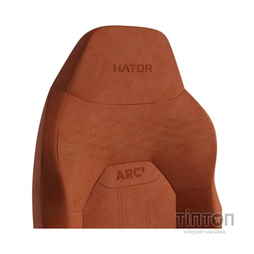 Крісло ігрове Hator Arc 3 L Velour Orange (HTC3449L)