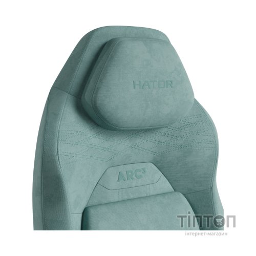 Крісло ігрове Hator Arc 3 L Velour Turquoise (HTC3443L)