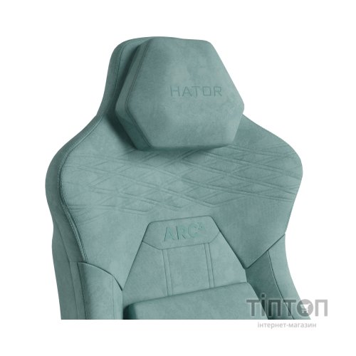 Крісло ігрове Hator Arc 3 XL Velour Turquoise (HTC3443XL)