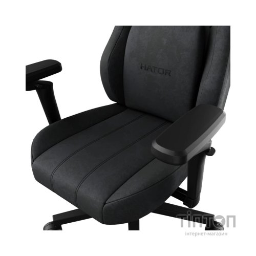 Крісло ігрове Hator Arc 4 XXL Velour Black (HTC4440XXL)