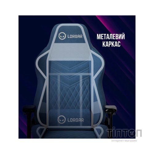 Крісло ігрове Lorgar Ace 422 Blue (LRG-CHR422BL)