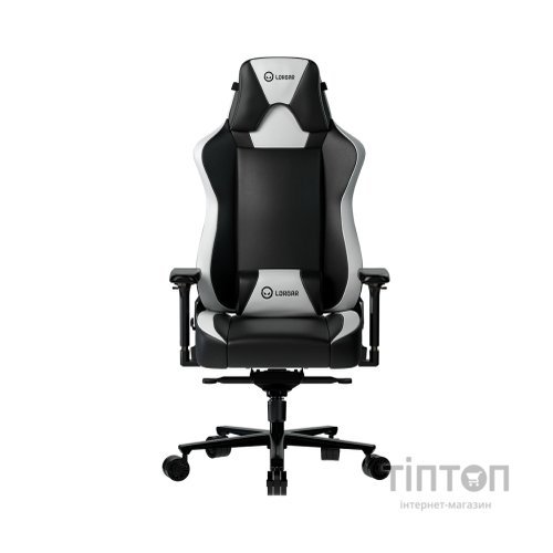 Крісло ігрове Lorgar Base 311 Black/White (LRG-CHR311BW)