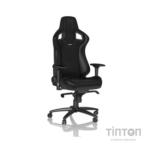 Крісло ігрове Noblechairs Epic Series Real Leather Black (NBL-RL-BLA-001)