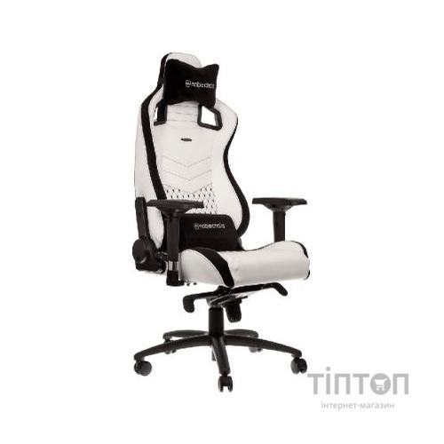 Крісло ігрове Noblechairs Epic Series White/Black (GAGC-085)