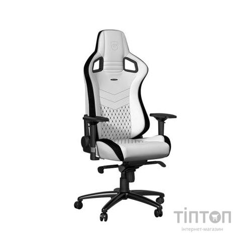 Крісло ігрове Noblechairs Epic Series White/Black (GAGC-085)