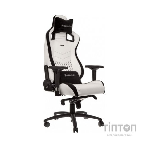 Крісло ігрове Noblechairs Epic White/Black (NBL-PU-WHT-001)
