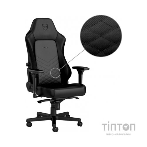 Крісло ігрове Noblechairs Hero Black (NBL-HRO-PU-BLA)