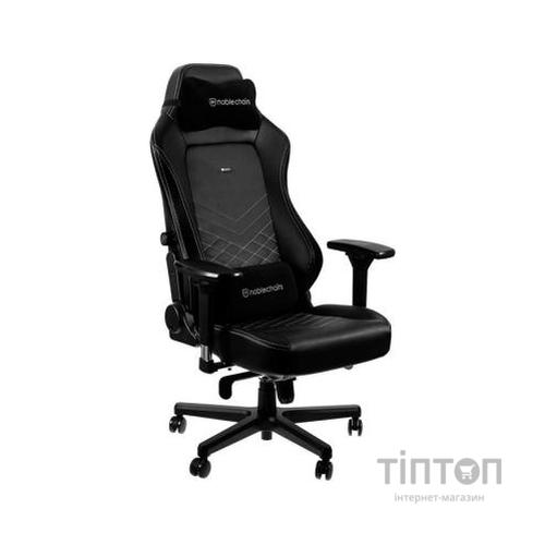 Крісло ігрове Noblechairs Hero Black/Platinum White (GAGC-117)