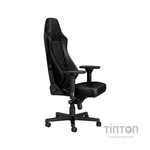 Крісло ігрове Noblechairs Hero Black/Platinum White (GAGC-117)