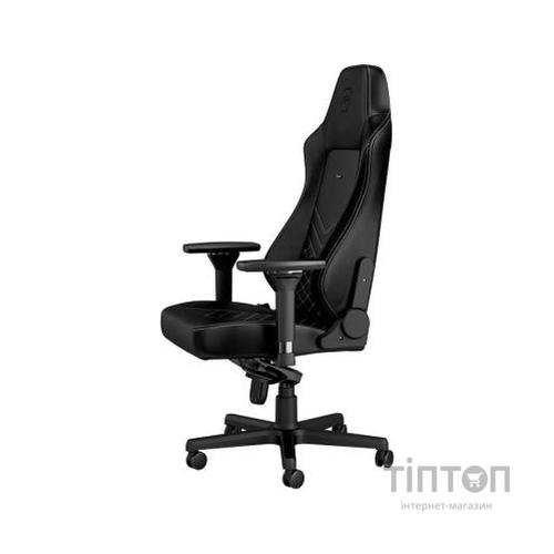 Крісло ігрове Noblechairs Hero Black/Platinum White (GAGC-117)