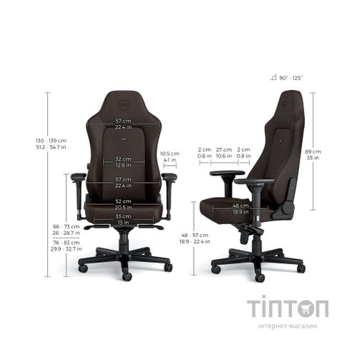 Крісло ігрове Noblechairs HERO Java Edition (NBL-HRO-PU-JED)