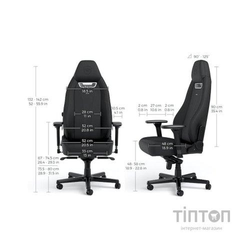 Крісло ігрове Noblechairs LEGEND Black (NBL-LGD-GER-BED)