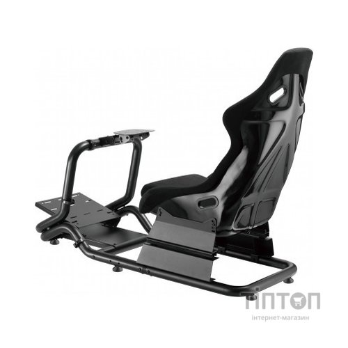 Крісло ігрове OfficePro RS167 з кокпітом кріплення для керма та педалей Black (RS167)