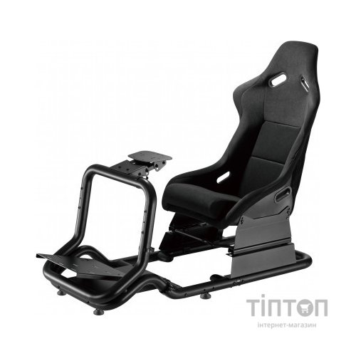 Крісло ігрове OfficePro RS167 з кокпітом кріплення для керма та педалей Black (RS167)