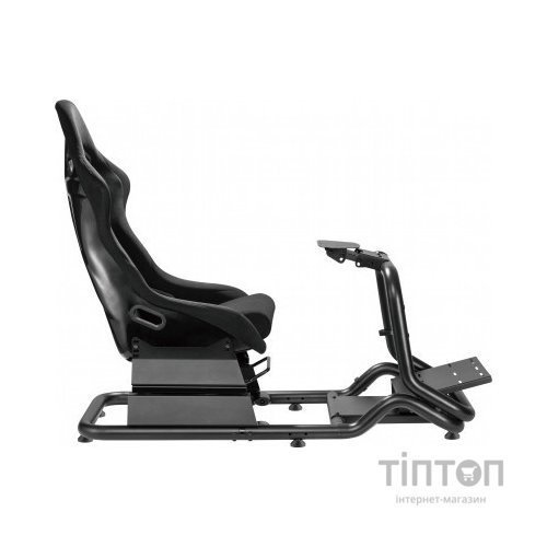 Крісло ігрове OfficePro RS167 з кокпітом кріплення для керма та педалей Black (RS167)