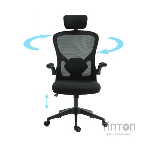 Крісло ігрове Sandberg ErgoFusion Gaming Chair Basic Black (640-97)