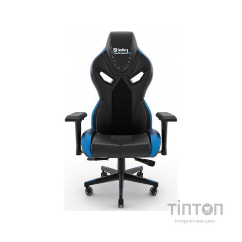 Крісло ігрове Sandberg VoodooBlack/Blue (640-82)