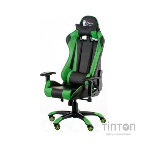 Крісло ігрове Special4You ExtremeRace black/green (000003630)