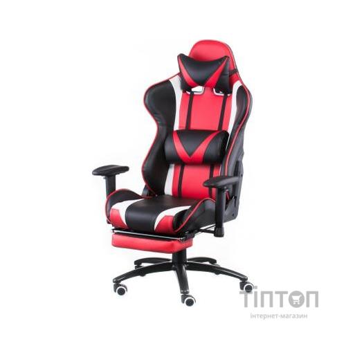 Крісло ігрове Special4You ExtremeRace black/red with footrest (000003034)