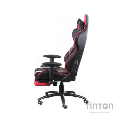Крісло ігрове Special4You ExtremeRace black/red with footrest (000003034)