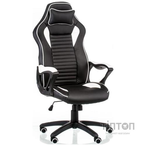 Крісло ігрове Special4You Nero black/white (E5371)