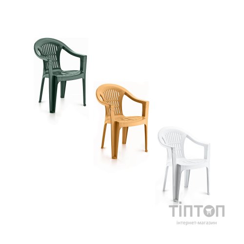 Крісло садове Irak Plastik Bahar Eko тік (4684)