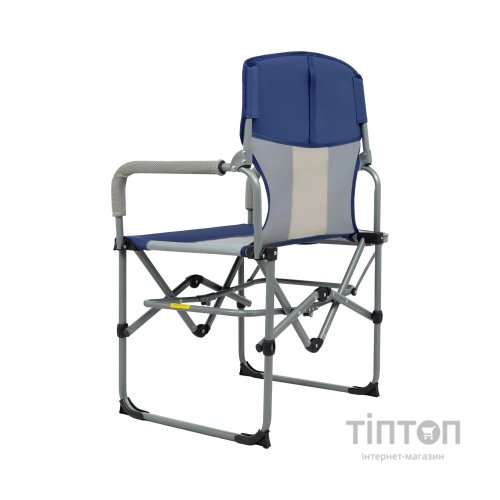 Крісло складане KingCamp ASH Navy/Beige (KC3824_NAVY/MEDIUMGREY)