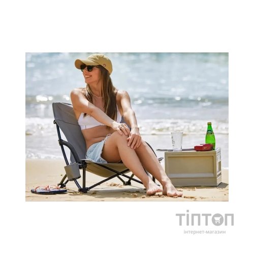 Крісло складане KingCamp Beach Chair Grey (KC1919_GREY)