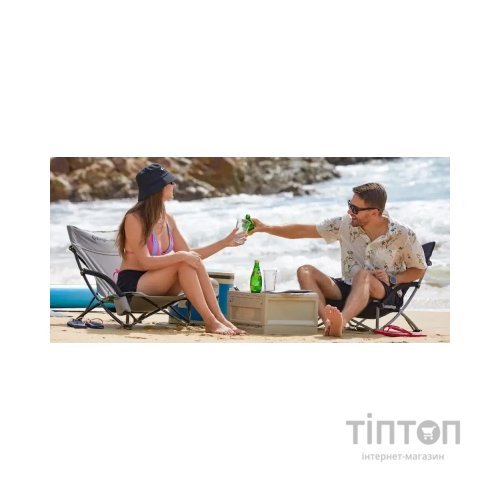 Крісло складане KingCamp Beach Chair Grey (KC1919_GREY)