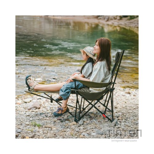 Крісло складане Naturehike CNK2550JJ023 Nightfall T05, сталь, хакі (6977465865700)