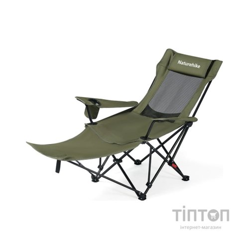 Крісло складане Naturehike CNK2550JJ023 Nightfall T05, сталь, оливкове (6977465865588)