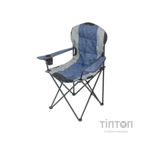 Крісло складане NeRest NR-34 Турист Grey/Blue (4820211100506_1)