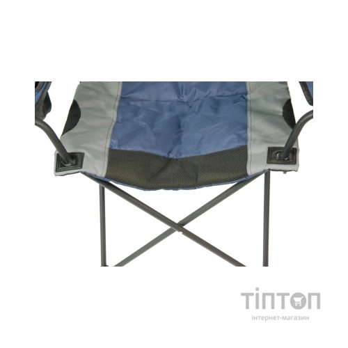 Крісло складане NeRest NR-34 Турист Grey/Blue (4820211100506_1)