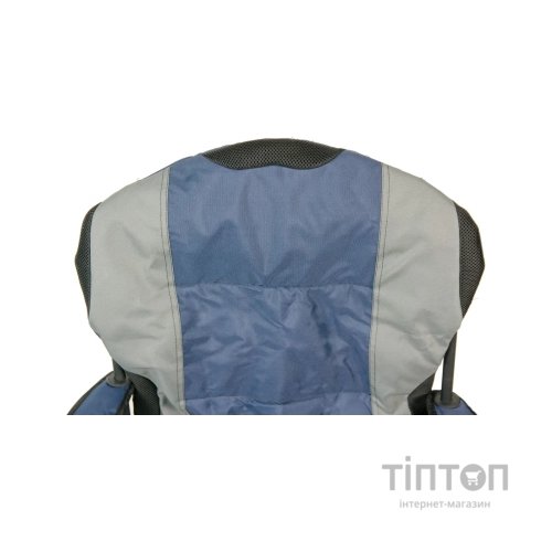 Крісло складане NeRest NR-34 Турист Grey/Blue (4820211100506_1)