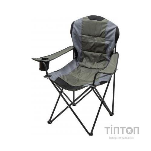 Крісло складане NeRest NR-34 Турист Grey/Khaki (4820211100506HAKIG)