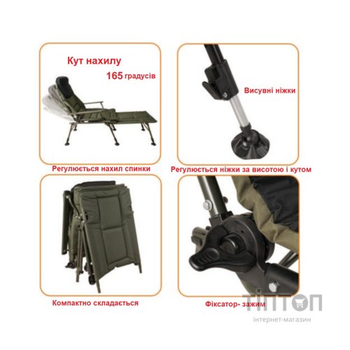 Крісло складане Ranger Carp SL-112 (RA2251)