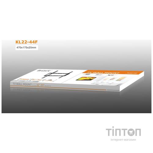 Кронштейн BRATECK KL22-44F чорний