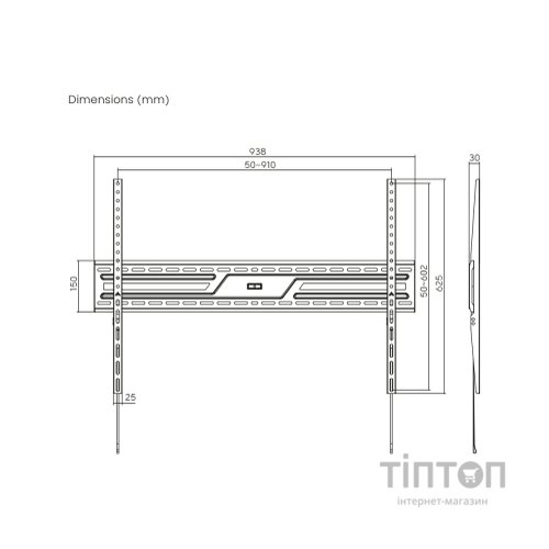 Кронштейн Brateck KL38-69F