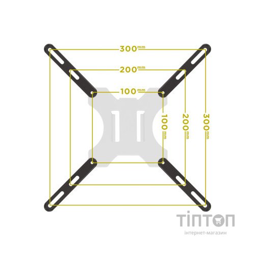 Кронштейн Brateck LCD-201F