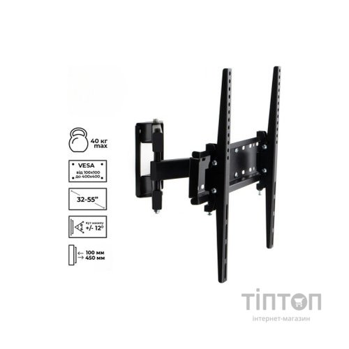 Кронштейн Charmount TV04T-R3 Black