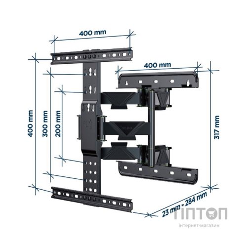 Кронштейн Gembird WM-65ST-01