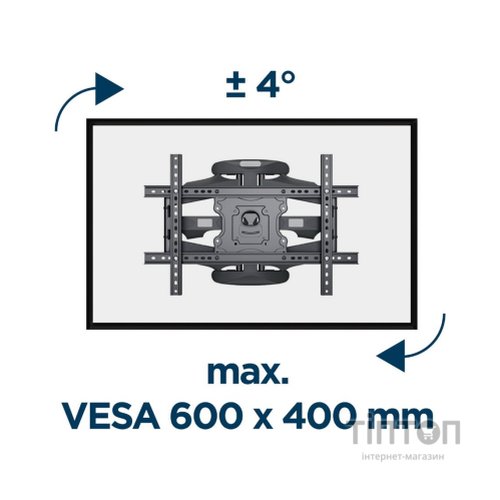 Кронштейн Gembird WM-75ST-01