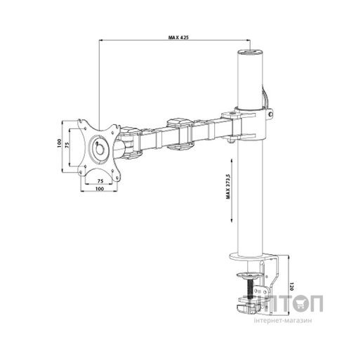 Кронштейн iiyama DS1001C-B1