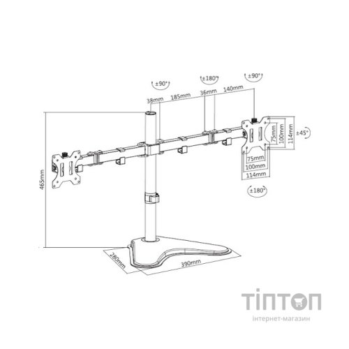Кронштейн ITech MBES-12F