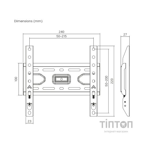 Кронштейн ITech PK2F