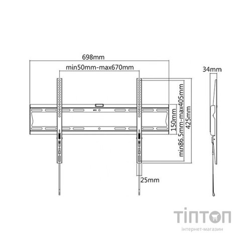 Кронштейн ITech PLB-60