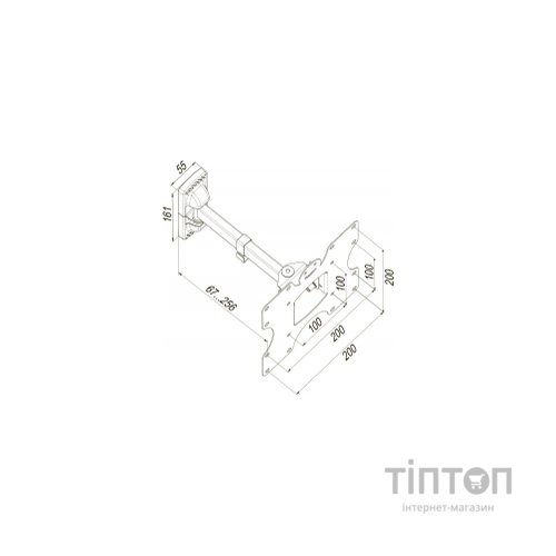 Кронштейн KSL WMO-4023T